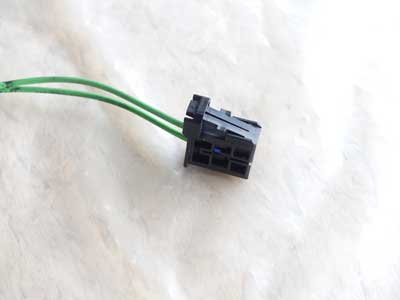 BMW Fiber Optic Black Connector Plug w/ Pigtail 1-1418862-03